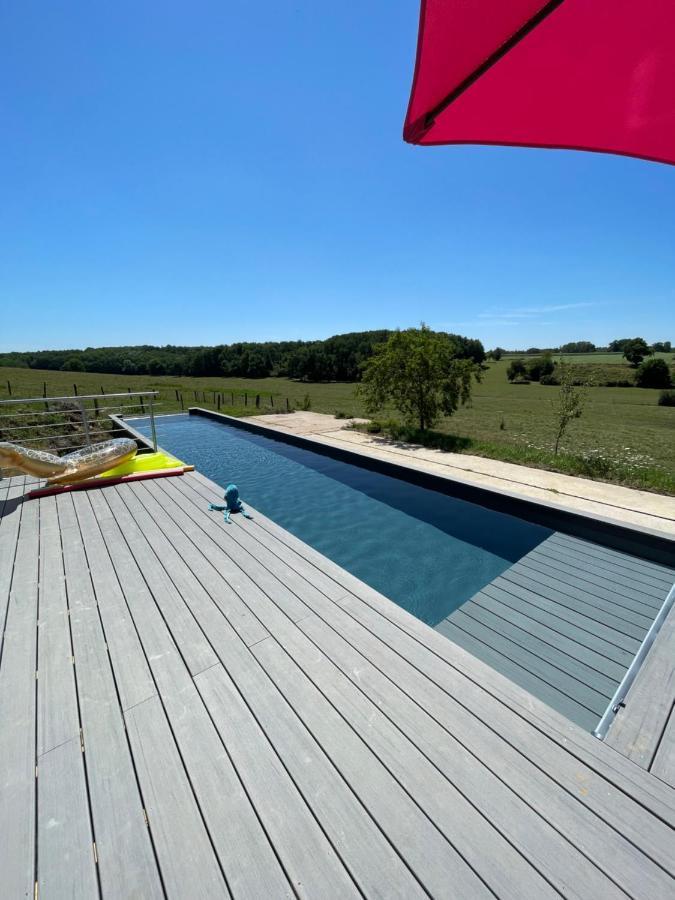 La Ferme Du Bonheur Bed and Breakfast Arbigny Exteriör bild