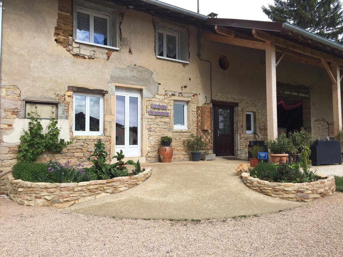 La Ferme Du Bonheur Bed and Breakfast Arbigny Exteriör bild