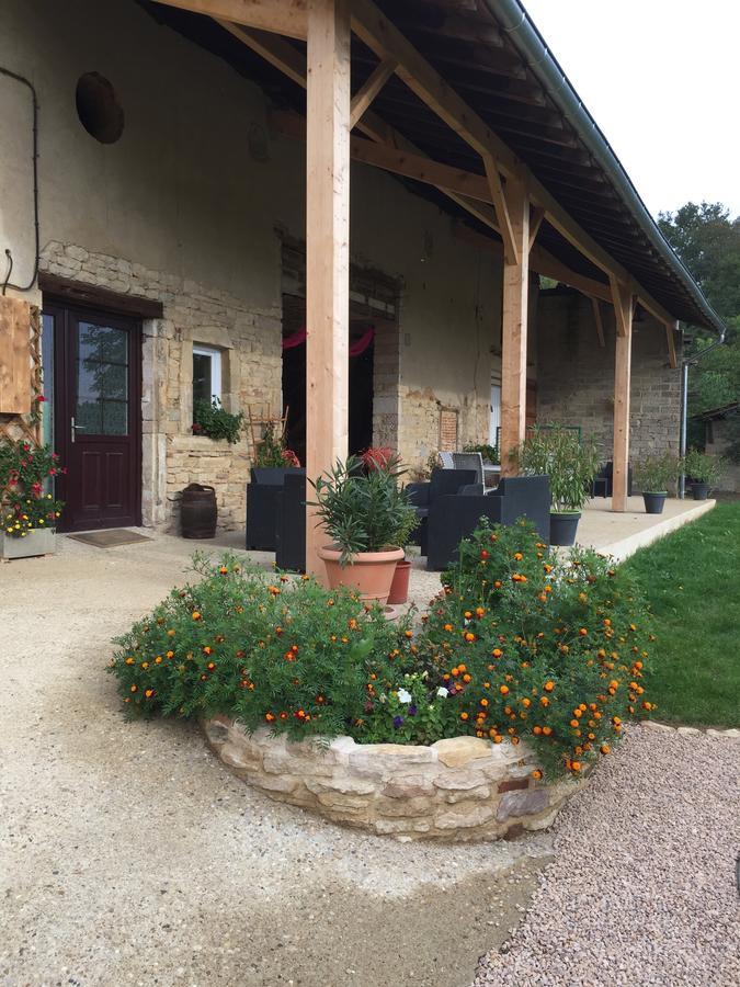 La Ferme Du Bonheur Bed and Breakfast Arbigny Exteriör bild