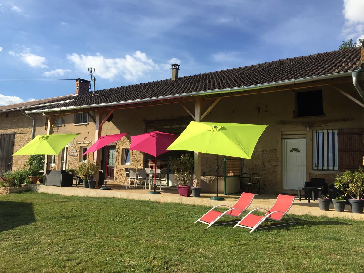 La Ferme Du Bonheur Bed and Breakfast Arbigny Exteriör bild